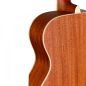 Preview: Acoustic guitar J.N. Ezra, steel-string guitar in dreadnought shape with solid cedar top, sunburst finished, back