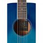 Preview: Acoustic guitar J. N. Bessie blue, steel string guitar with solid spruce top, label