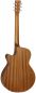 Preview: Acoustic guitar with pickup, Tanglewood TWU Union Super Folk, steel-string guitar with solid mahogany top, back view