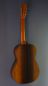 Preview: Antonius Müller Double Top Classical guitar, cedar, Brazilian rosewood, year 2017, Luthier guitar, back view