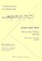 Preview: Bach, Johann Sebastian: Clavierpartita No. 1 BWV 825 D-Maj for guitar solo, sheet music