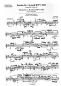 Preview: Bach, Johann Sebastian: Violin Partita No.1, B-minor BWV 1002, guitar solo sheet music, editor Tilman Hoppstock sample