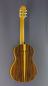 Preview: Ricardo Morenoc C-Z 63 Cedar, 63 cm short scale, solid cedar top, ziricote, Spanish concert guitar, back view