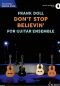 Preview: Doll, Frank: Don`t Stop Believin for guitar ensemble, 4 guitars, sheet music