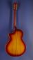 Preview: Faith Bloodmoon Neptune Cutaway Electro burst, Akustikgitarre mit Pickup und Koffer, Rückseite
