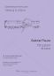 Preview: Fauré, Gabriel: 10 Songs for voice & guitar, sheet music