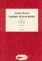 Mobile Preview: Fauré, Gabriel: Cantique de Jean Racine op. 11 für Gitarrenduo, Noten