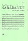 Preview: Händel, Georg Friedrich: Sarabande for 4 guitars