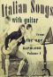 Preview: Italian Songs with Guitar Vol. 1 - From the Age of Napoleon, Noten für Gesang & Gitarre