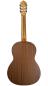 Preview: Lacuerda 65/2, matt finished classical guitar with solid spruce top, back