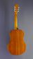 Preview: Classical Guitar Lacuerda, model chica 62, 7/8 guitar with 62 cm scale and solid cedar top, back view
