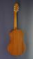 Preview: Classical Guitar Ricardo Moreno, model 1a cedar, Spanish Guitar with solid cedar top, back view