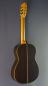 Preview: Ricardo Moreno, Tarrega Cedar model, solid guitar made of cedar and rosewood, Spanish classical guitar, back view