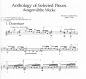 Preview: Weiss, Silvius Leopold: Anthology of Selected Pieces for guitar solo, sheet music sample