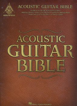 Acoustic Guitar Bible, sheet music, songbook
