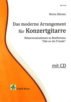 Ahrens, Heinz: The modern Arrangement for classical guitar - Reharmonisation, Workshop, sheet music