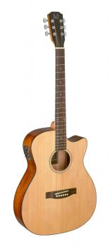 Acoustic Guitar with pickup J. N. Bessie natural