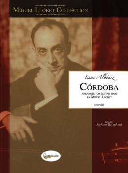 Albéniz, Isaac: Córdoba - Miguel Llobet Collection, für Gitarre solo, Noten
