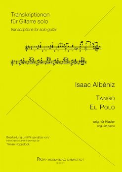 Albéniz, Isaac: El Polo & Tango for guitar solo, sheet music