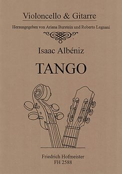 Albeniz, Isaac: Tango aus Espana op. 165 für Cello und Gitarre, Noten