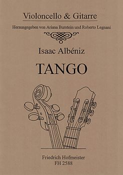 Albeniz, Isaac: Tango from Espana op. 165 for Cello and Guitar, sheet music