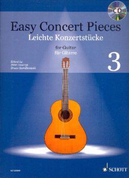 Ansorge, Peter, Szordikowski, Bruno, Hegel, Martin: Easy Concert Pieces Vol. 3, for guitar solo, sheet music
