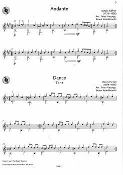 Ansorge, Peter, Szordikowski, Bruno, Hegel, Martin: Easy Concert Pieces Vol.1 for guitar solo sheet music sample