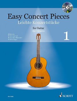 Ansorge, Peter, Szordikowski, Bruno, Hegel, Martin: Easy Concert Pieces Band 1, Noten für Gitarre solo leicht