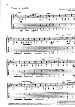 Ansorge, Peter, Szordikowski, Bruno: Rock Hits für Classical Guitar, Songbook, sheet music sample