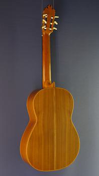 Preview: Antonio Ariza Spanish classical guitar, spruce, walnut, luthier guitar, back view