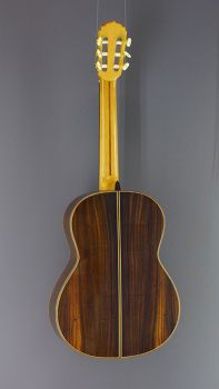 Antonio de Vega, Maestro cedar, all-solid Spanish guitar made of cedar and rosewood, back view