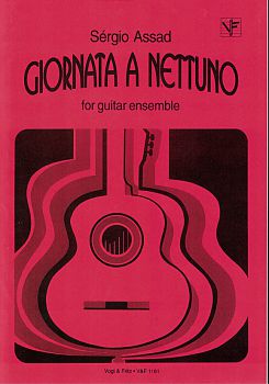 Assad, Sergio: Giornata e Nettuno für 5 Gitarren oder Gitarrenensemble, Noten