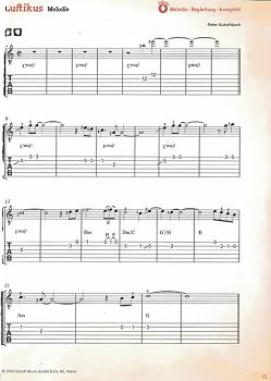 Autschbach, Peter: Das Songbuch von Zacky & Bob, 15 pieces for guitar, sheet music