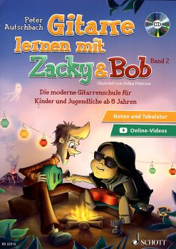 Autschbach, Peter: Gitarre lernen mit Zacky & Bob Band 2, Gitarrenschule