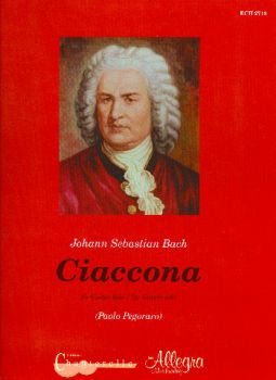 Bach, Johann Sebastian: Ciaconna BWV 1004, sheet music for guitar solo