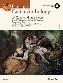 Baroque Guitar Anthology Vol. 1, sheet music