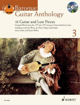 Baroque Guitar Anthology 3, guitar solo sheet music