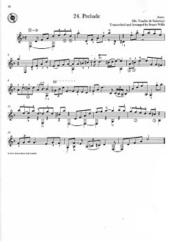 Baroque Guitar Anthology Vol. 1, sheet music sample