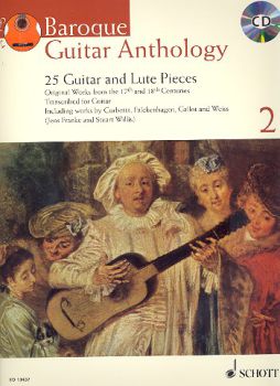 Baroque Guitar Anthology Vol. 2, Barock Sammlung für Gitarre solo, Noten