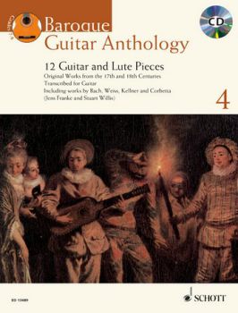 Baroque Guitar Anthology Vol. 4, guitar solo sheet music