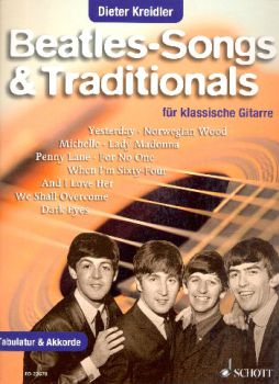 Beatles Songs & Traditionals for guitar solo, sheet music