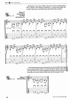 Bögershausen, Ulli: Der Anfang im Fingerstyle, Beginning Fingerstyle - Guitar Method sample