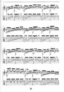 Bögershausen, Ulli: Mein DADGAD Sound, Introduction to Open Tuning, guitar solo, sheet music sample