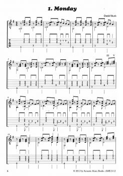 Bunk, Detlef: Acoustic Rock Cafe Vol. 2, Songs for Guitar solo, sheet music sample
