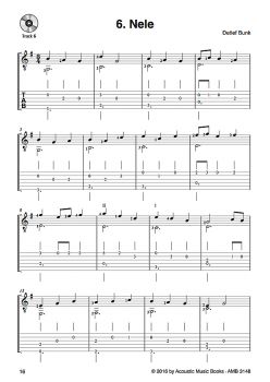 Bunk, Detlef: Bunkis Klassenbuch, notes and tab sample