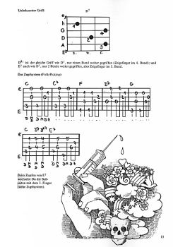 Bursch, Peter: Das Folkbuch, 100 Songs for Guitar, Songbook sample