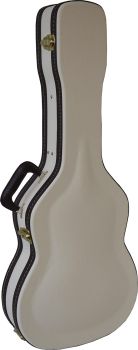 Guitar case for classical guitar, white