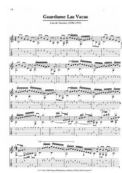 Classical Guitar Solos for all Occasions - sheet music for guitar solo sample