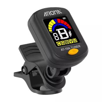 Clip-on tuner Aroma AT-10A, chromatic, rechargeable