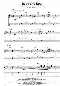 Cocktail Guitar - Jazz Standards and Fingerstyle Favorites for Guitar solo, sheet music sample